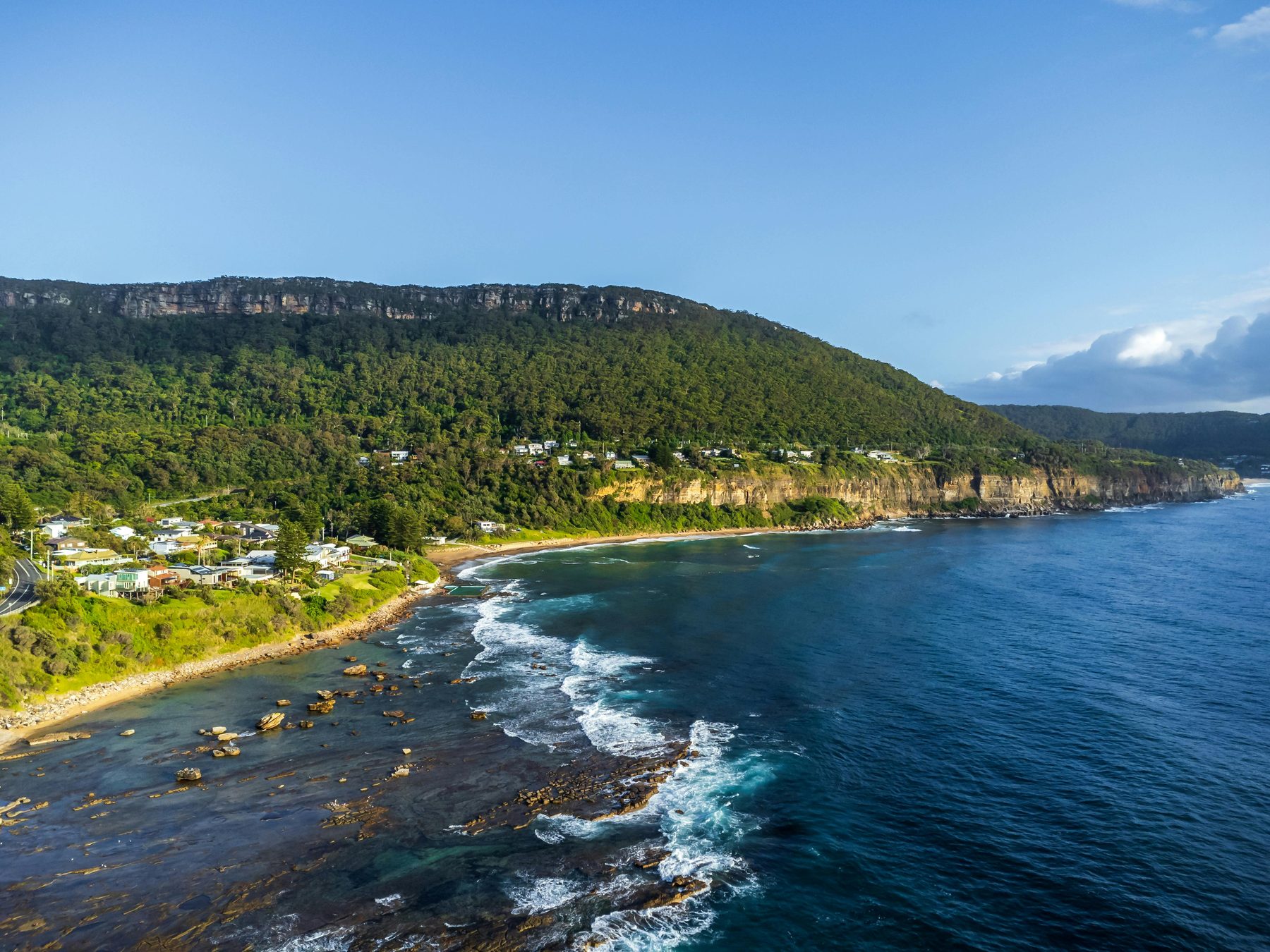 Stanwell Park coastline, New South Wales